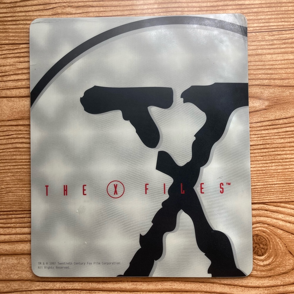 VINTAGE The X-Files 3D Mouse Pad Mousepad 20TH CENTURY FOX COMPUTER EXPRESSIONS